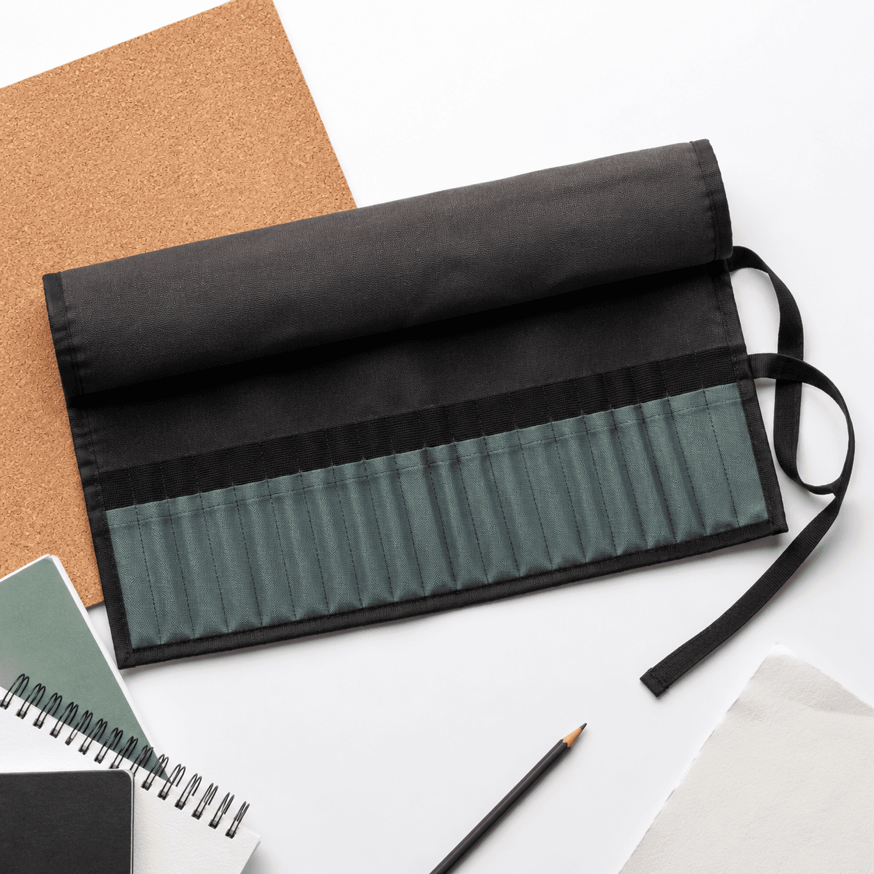 Canvas Pencil Roll — studio supply product