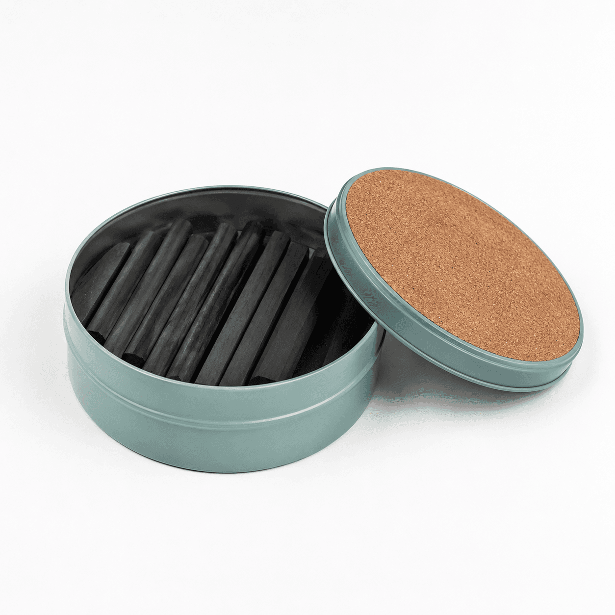 Charcoal Storage Tin — studio supply product