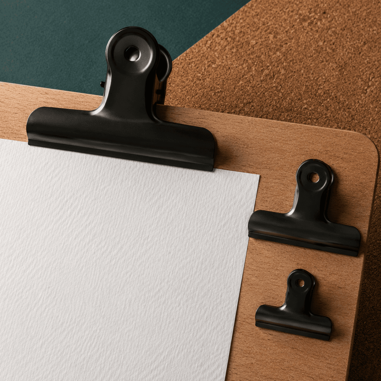Drawing Board Clip Set detail view