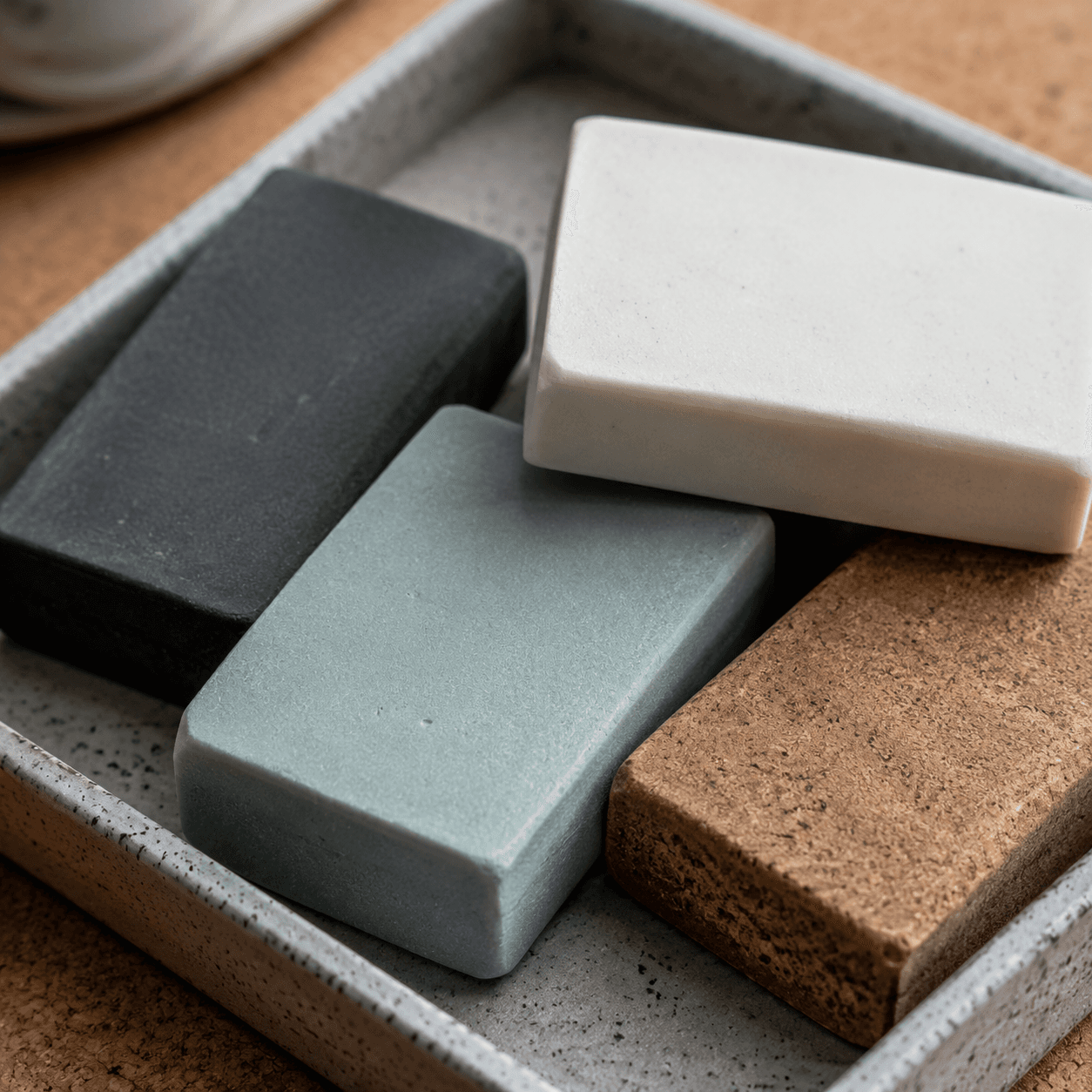 Eraser Tray detail view