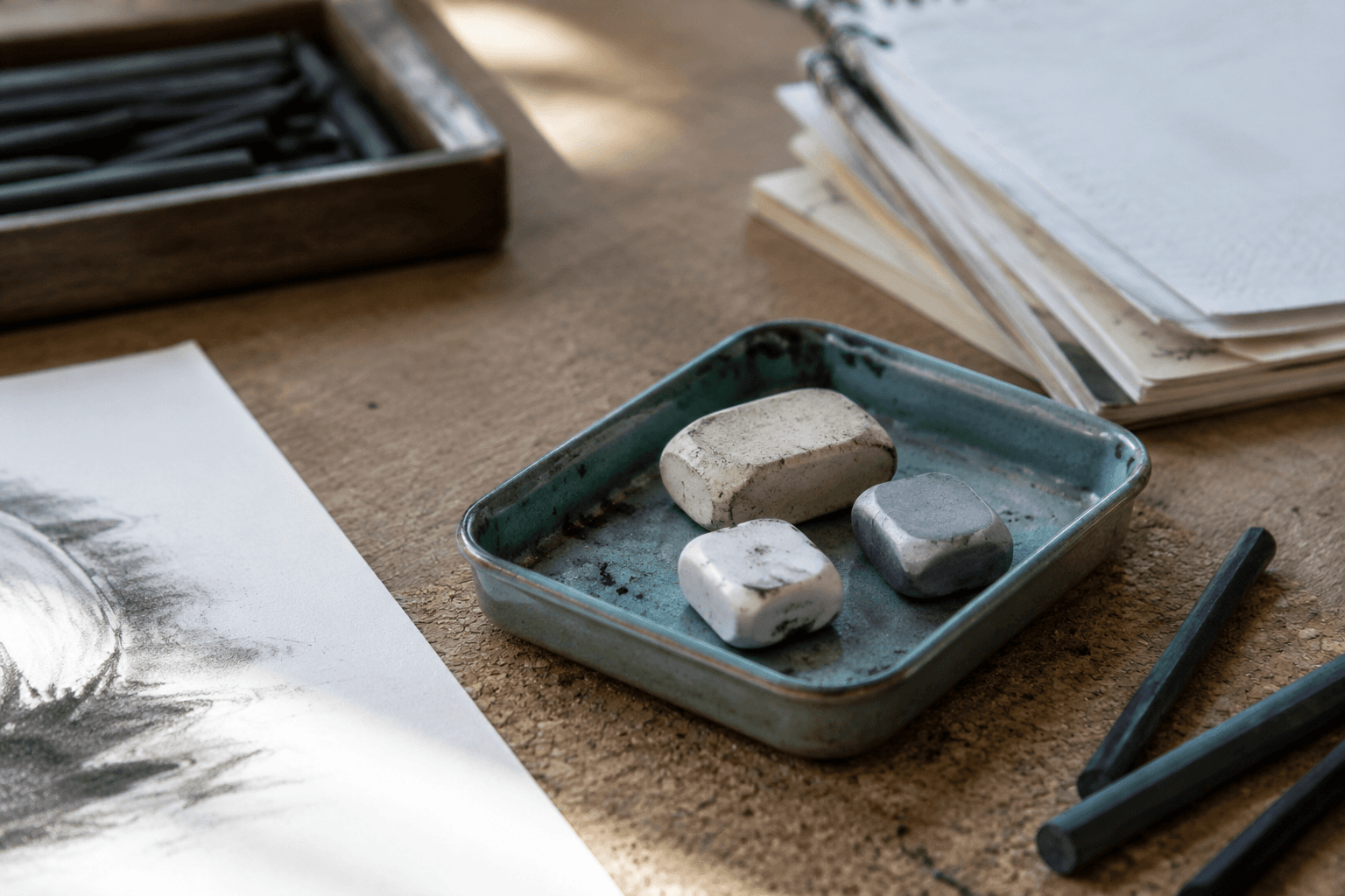 Eraser Tray in a studio scene