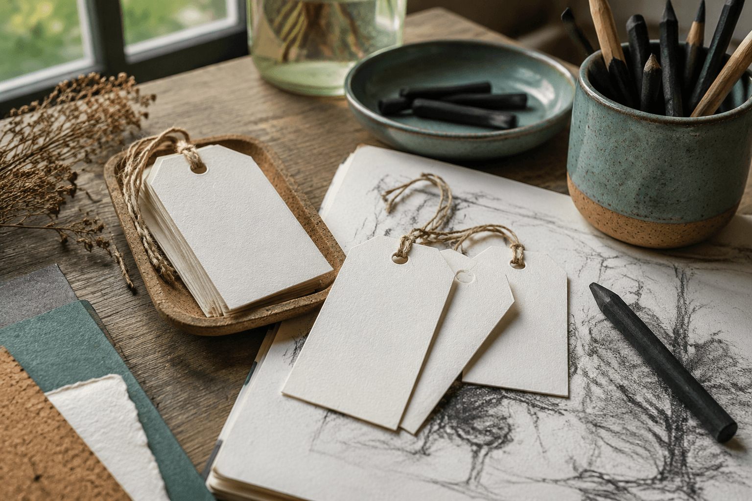 Studio Label Tags in a studio scene